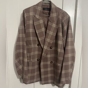 Torrid Plaid Blazer